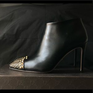 Gucci boots - leather up and so malaga kid nero